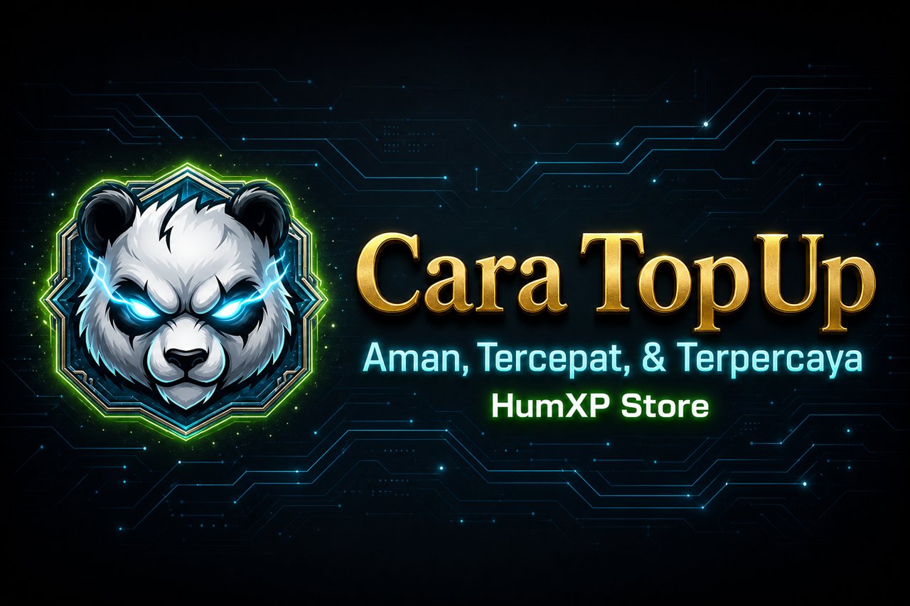Cara top up HumXP Store